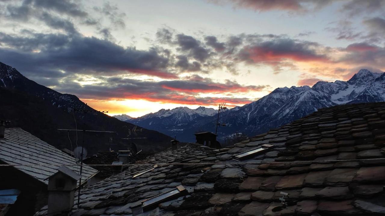Meizon - La Montagna, Pila, Crevacol, Aosta E Valpelline Gignod Kültér fotó